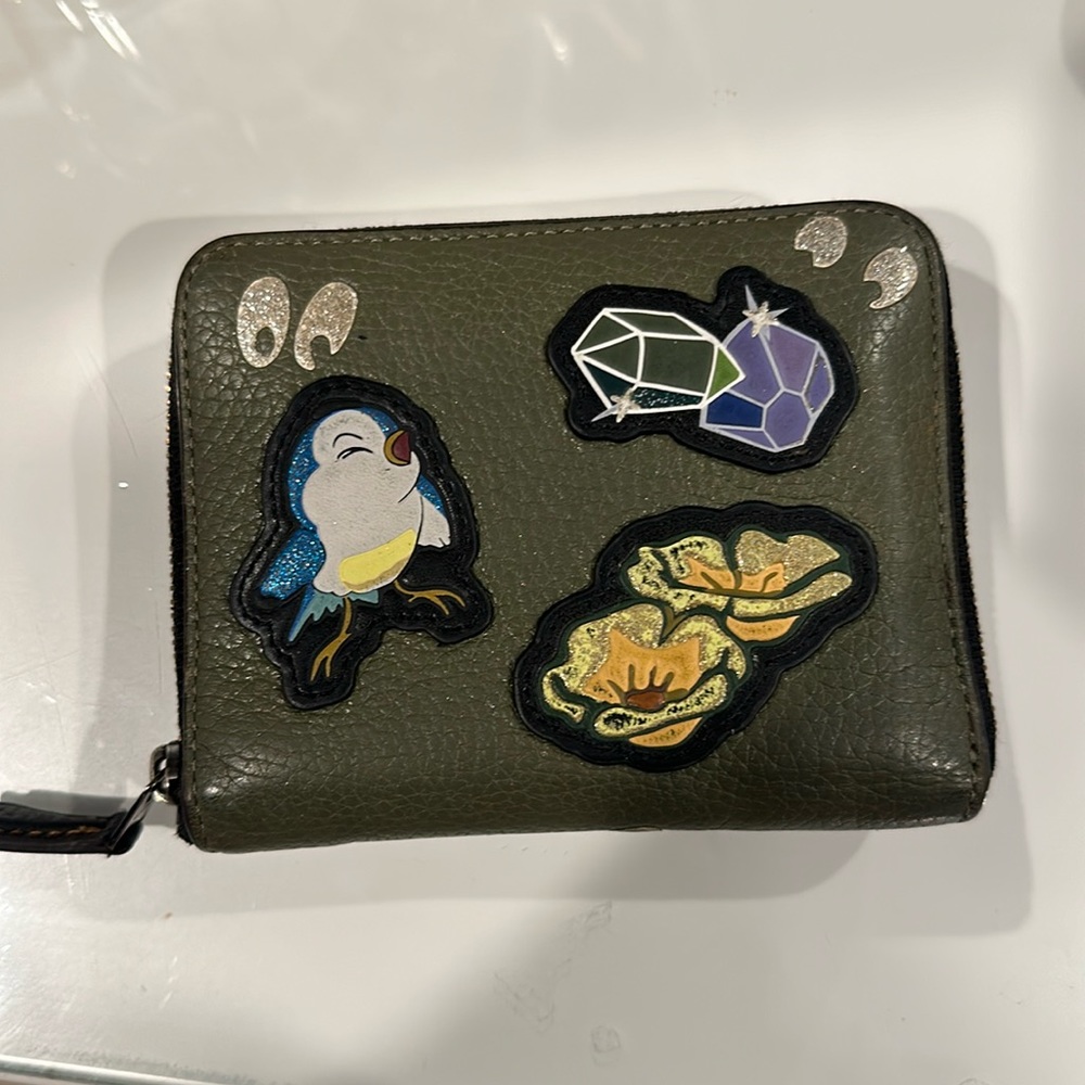 DISNEY x COACH A DARK FAIRYTALE WALLET